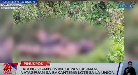 Burned body of Baguio City student found in La Union.